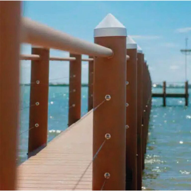 Metal and Wooden Marine Pilings St Petersburg FL